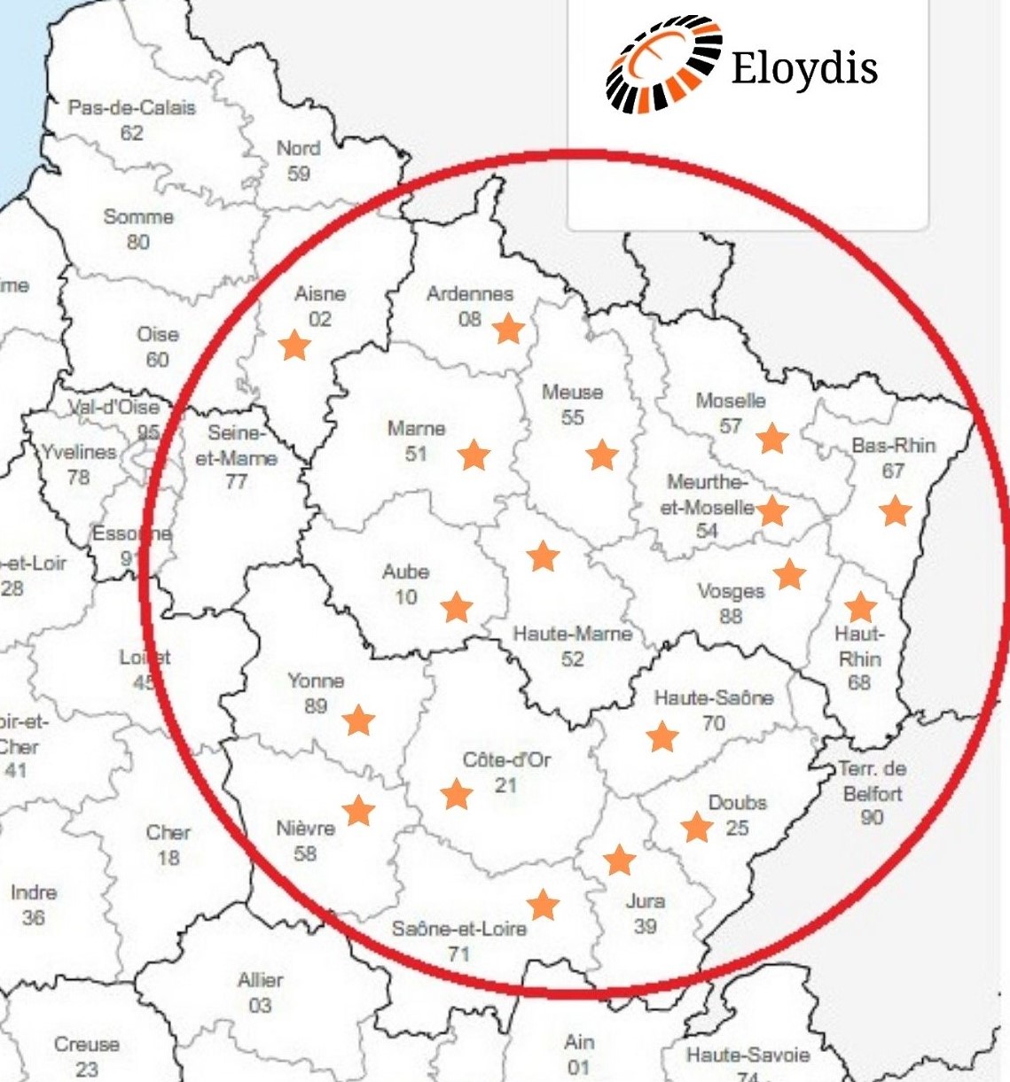 map eloydis